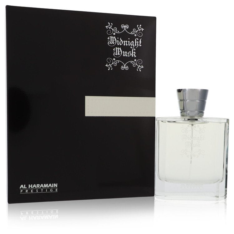 Al Haramain Midnight Musk by Al Haramain Eau De Parfum Spray (Unisex) 3.4 oz for Men - Thesavour