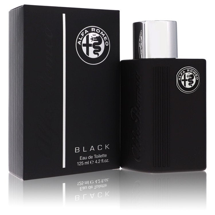 Alfa Romeo Black by Alfa Romeo Eau De Toilette Spray 4.2 oz for Men - Thesavour