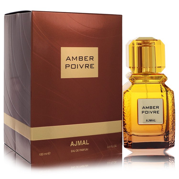 Amber Poivre by Ajmal Eau De Parfum Spray (Unisex) 3.4 oz for Men - Thesavour