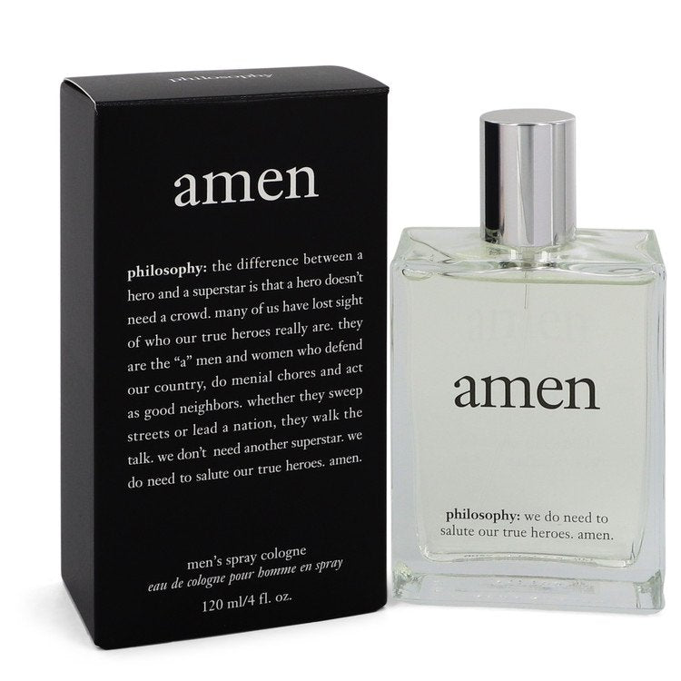 AMEN by Philosophy Cologne Spray 4 oz for Men - Thesavour