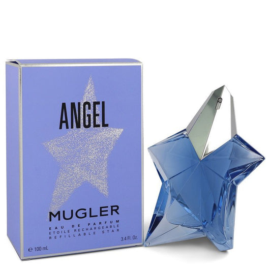 ANGEL by Thierry Mugler Standing Star Eau De Parfum Spray Refillable 3.4 oz for Women - Thesavour