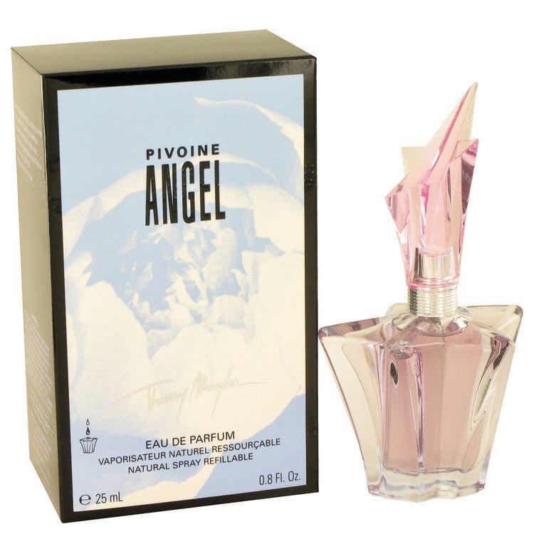 Angel Peony by Thierry Mugler Eau De Parfum Spray Refillable .8 oz for Women - Thesavour