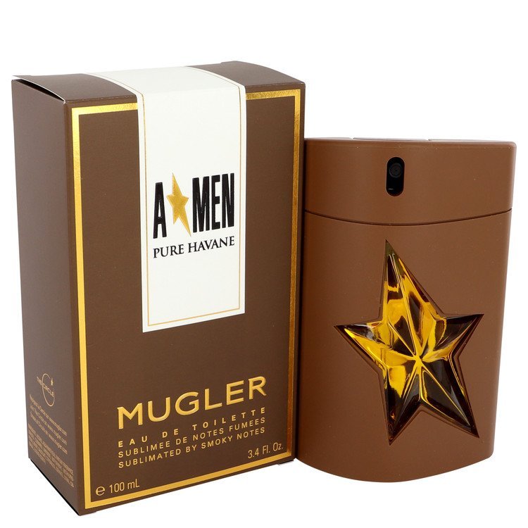 Angel Pure Havane by Thierry Mugler Eau De Toilette Spray 3.4 oz for Men - Thesavour