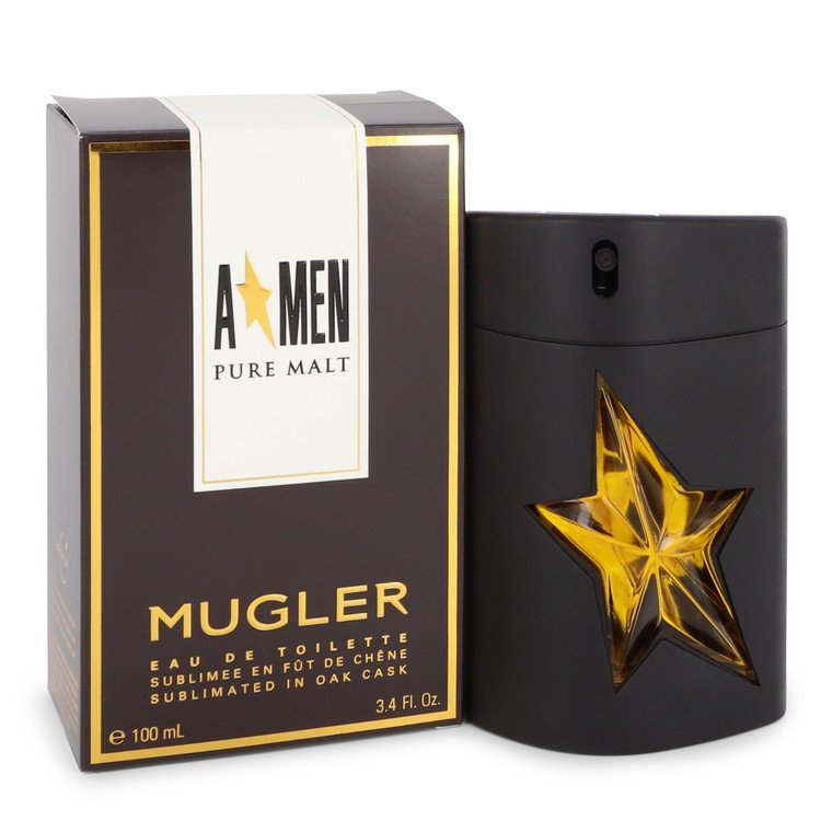 Angel Pure Malt by Thierry Mugler Eau De Toilette Spray 3.4 oz for Men - Thesavour