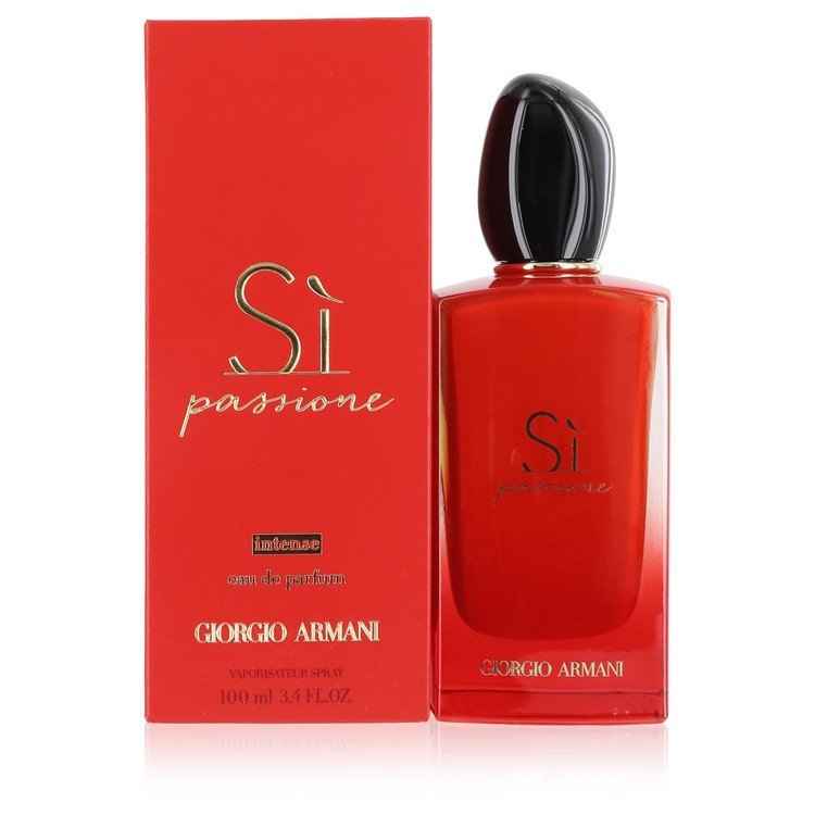 Armani Si Passione Intense by Giorgio Armani Eau De Parfum Spray 3.4 oz for Women - Thesavour