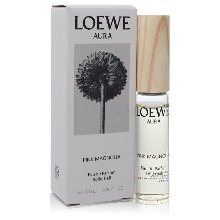 Aura Loewe Pink Magnolia by Loewe Eau De Parfum Rollerball .26 oz for Women - Thesavour