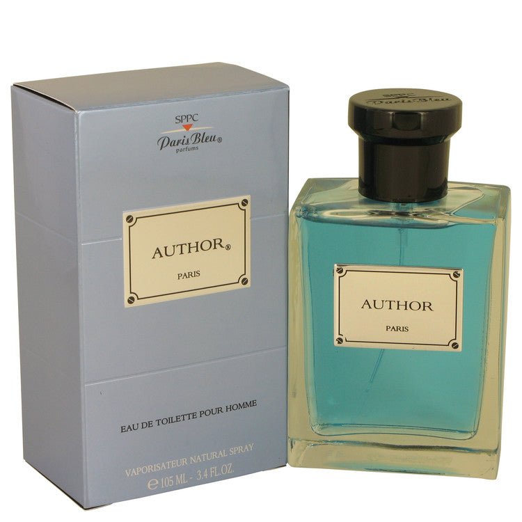 Author Paris Bleu by Paris Bleu Eau De Toilette Spray 3.4 oz for Men - Thesavour
