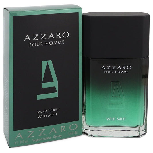 Azzaro Wild Mint by Azzaro Eau De Toilette Spray 3.4 oz for Men - Thesavour