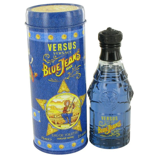 BLUE JEANS by Versace Eau De Toilette Spray (New Packaging) 2.5 oz for Men - Thesavour