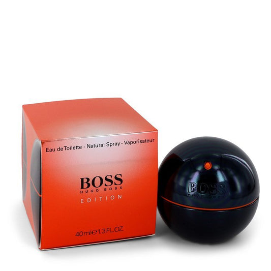 Boss In Motion Black by Hugo Boss Eau De Toilette Spray 1.3 oz for Men - Thesavour