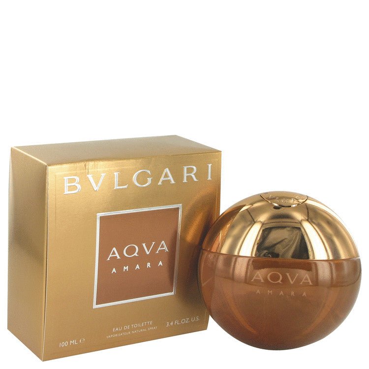 Bvlgari Aqua Amara by Bvlgari Eau De Toilette Spray 3.3 oz for Men - Thesavour