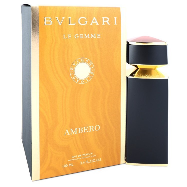 Bvlgari Le Gemme Ambero by Bvlgari Eau De Parfum Spray 3.4 oz for Men - Thesavour