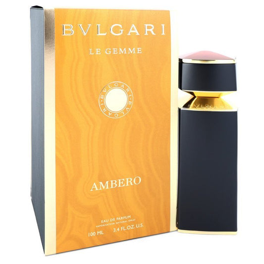 Bvlgari Le Gemme Ambero by Bvlgari Eau De Parfum Spray 3.4 oz for Men - Thesavour