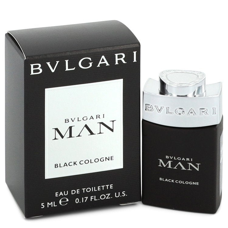 Bvlgari Man Black Cologne by Bvlgari Mini EDT .17 oz for Men - Thesavour