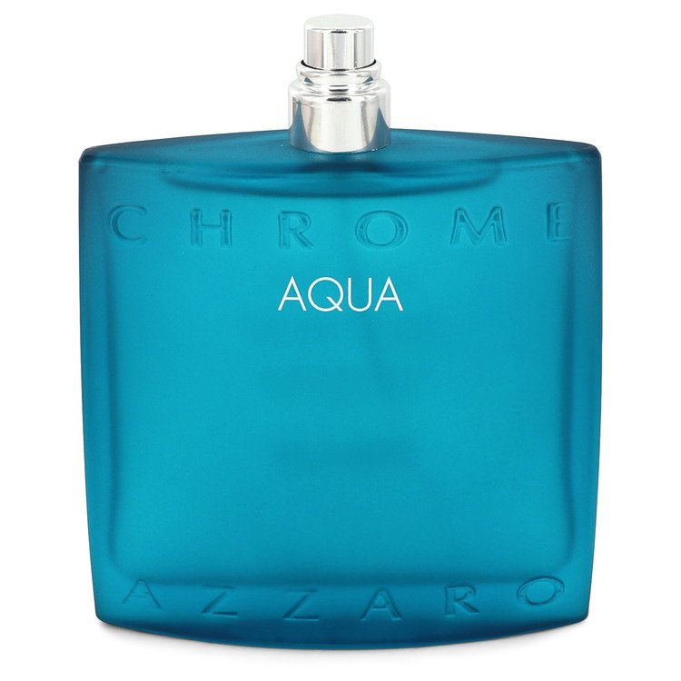 Chrome Aqua by Azzaro Eau De Toilette Spray (Tester) 3.4 oz for Men - Thesavour