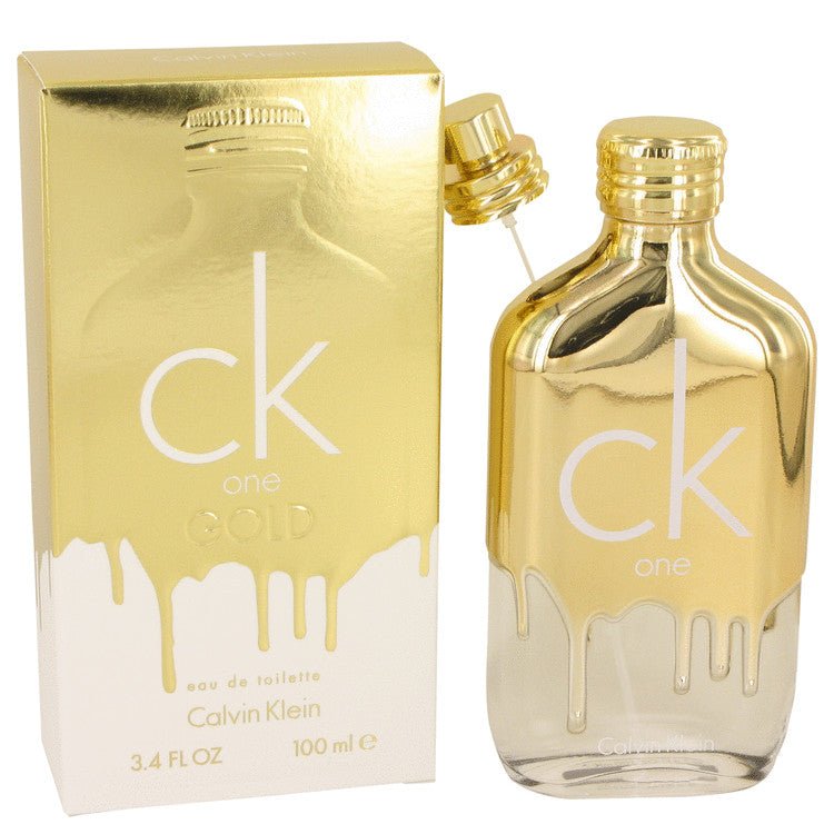 CK One Gold by Calvin Klein Eau De Toilette Spray (Unisex) 3.4 oz for Men - Thesavour