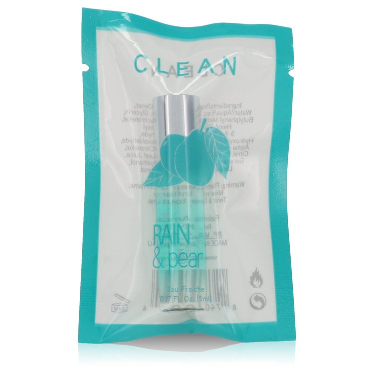 Clean Rain & Pear by Clean Mini Fraiche Spray .17 oz for Women - Thesavour