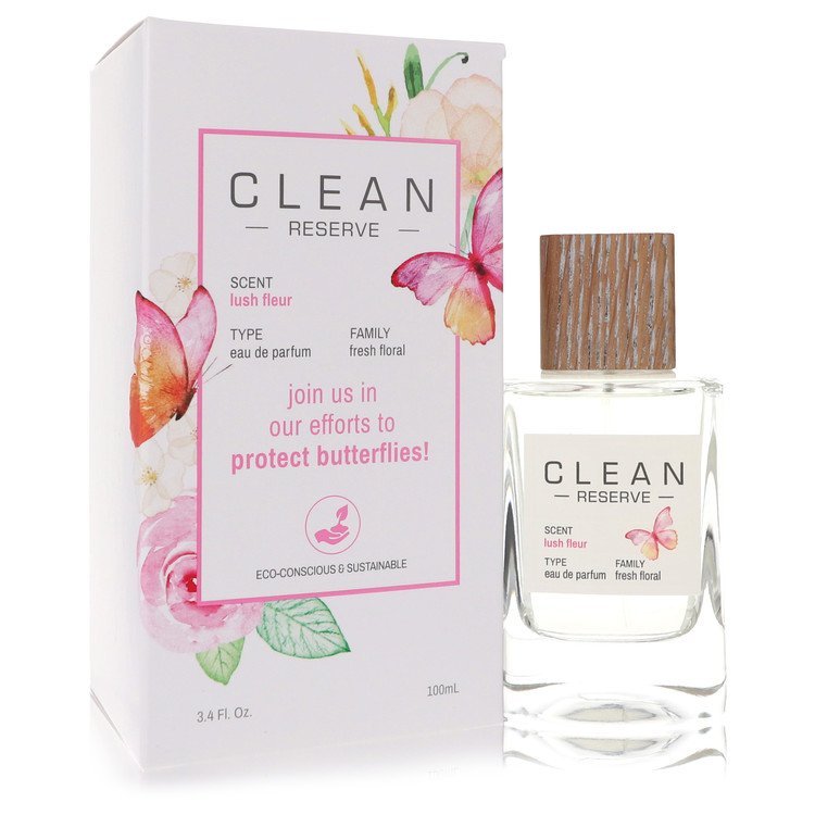 Clean Reserve Lush Fleur by Clean Eau De Parfum Spray 3.4 oz for Women - Thesavour