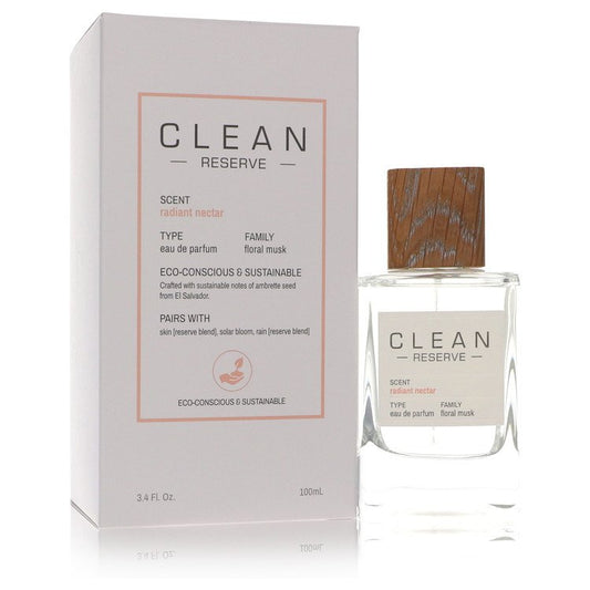 Clean Reserve Radiant Nectar by Clean Eau De Parfum Spray (Unisex) 3.4 oz for Men - Thesavour