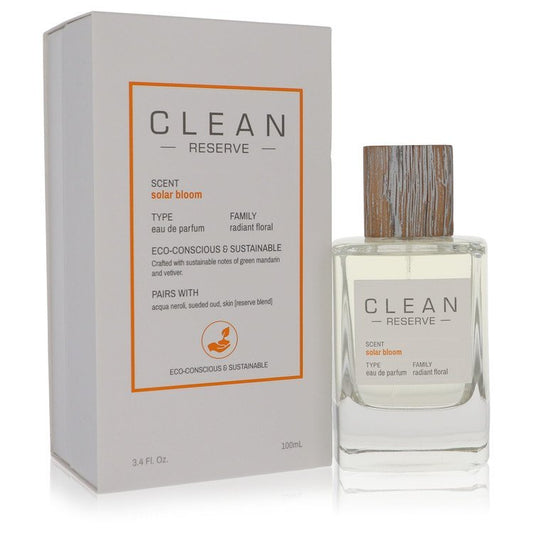 Clean Reserve Solar Bloom by Clean Eau De Parfum Spray (Unisex) 3.4 oz for Women - Thesavour