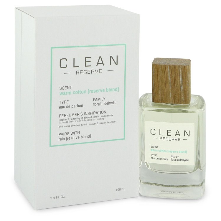 Clean Reserve Warm Cotton by Clean Eau De Parfum Spray 3.4 oz for Women - Thesavour