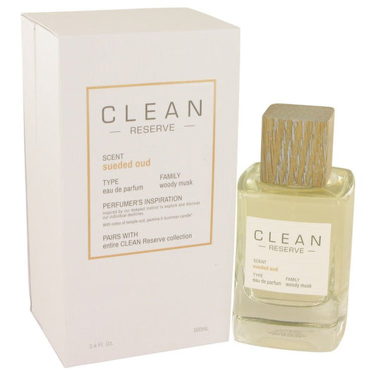 Clean Sueded Oud by Clean Eau De Parfum Spray 3.4 oz for Women - Thesavour