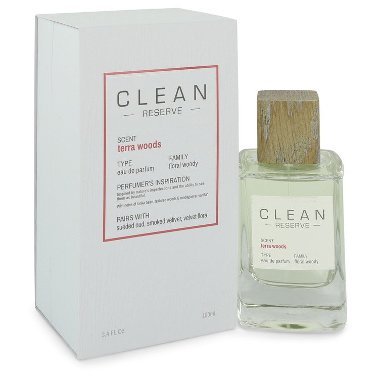 Clean Terra Woods Reserve Blend by Clean Eau De Parfum Spray 3.4 oz for Women - Thesavour