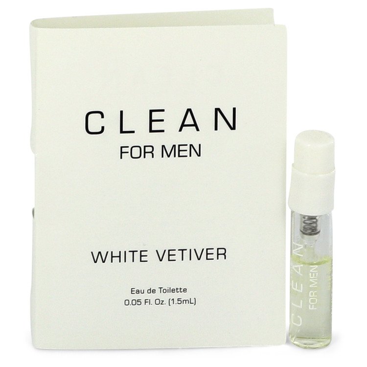 Clean White Vetiver by Clean Vial (sample) .05 oz for Men - Thesavour