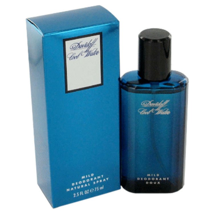 COOL WATER by Davidoff Deodorant Spray (Glass) 2.5 oz for Men - Thesavour