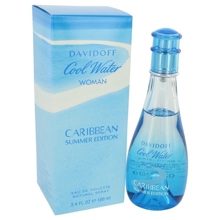 Cool Water Caribbean Summer by Davidoff Eau De Toilette Spray 3.4 oz for Women - Thesavour