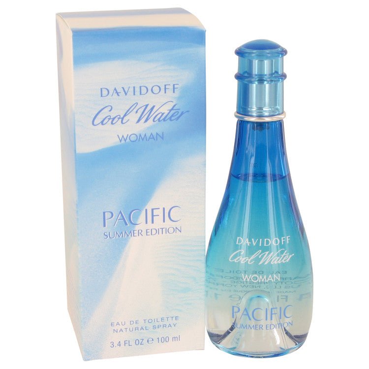 Cool Water Pacific Summer by Davidoff Eau De Toilette Spray 3.4 oz for Women - Thesavour