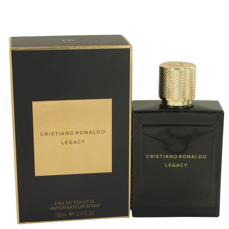 Cristiano Ronaldo Legacy by Cristiano Ronaldo Eau De Toilette Spray 3.4 oz for Men - Thesavour