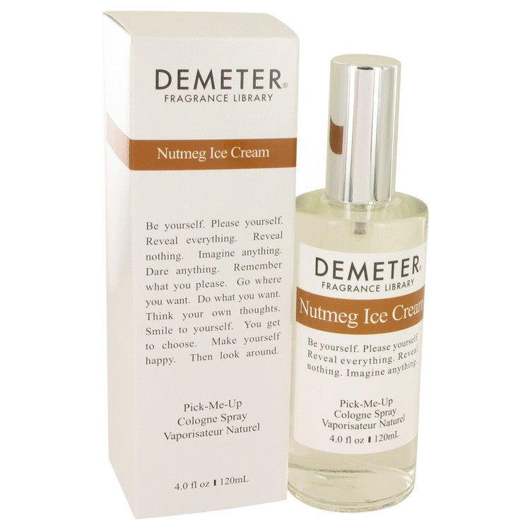 Demeter Nutmeg Ice Cream by Demeter Cologne Spray 4 oz for Women - Thesavour