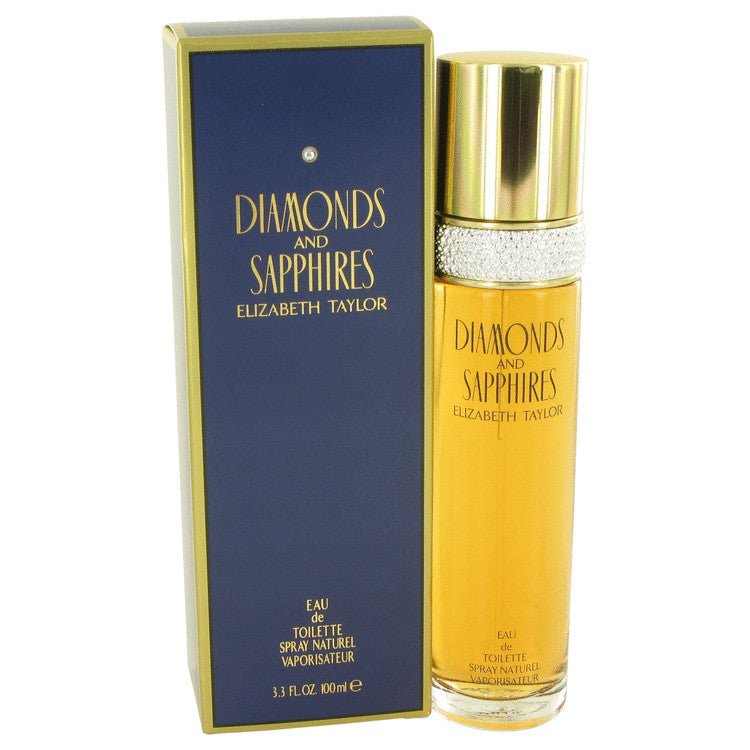 DIAMONDS & SAPHIRES by Elizabeth Taylor Eau De Toilette Spray for Women - Thesavour