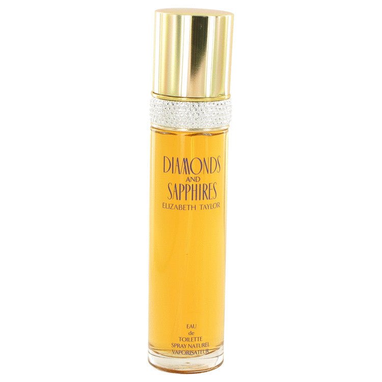 DIAMONDS & SAPHIRES by Elizabeth Taylor Eau De Toilette Spray (unboxed) 3.4 oz for Women - Thesavour