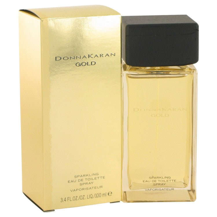 Donna Karan Gold Sparkling by Donna Karan Eau De Toilette Spray 3.4 oz for Women - Thesavour