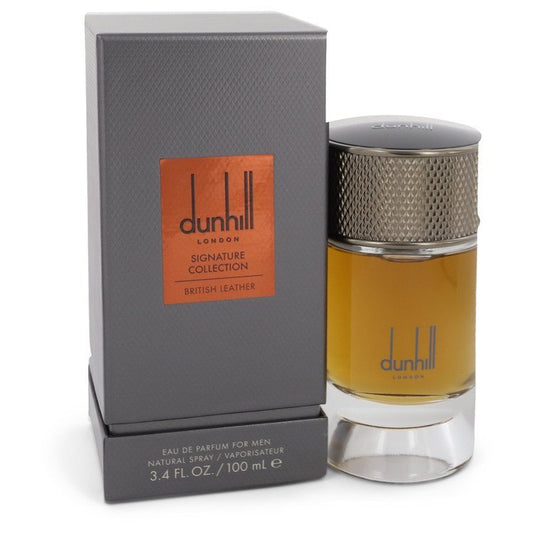 Dunhill British Leather by Alfred Dunhill Eau De Parfum Spray 3.4 oz for Men - Thesavour