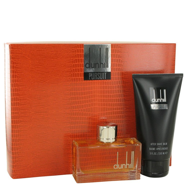 Dunhill Pursuit by Alfred Dunhill Gift Set -- 2.5 oz Eau De Toilette Spray + 5 oz After Shave Balm for Men - Thesavour