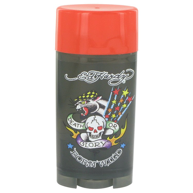 Ed Hardy Born Wild by Christian Audigier Deodorant Stick (Alcohol Free) 2.75 oz for Men - Thesavour