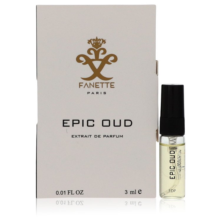 Epic Oud by Fanette Vial (Unisex sample) .01 oz for Men - Thesavour