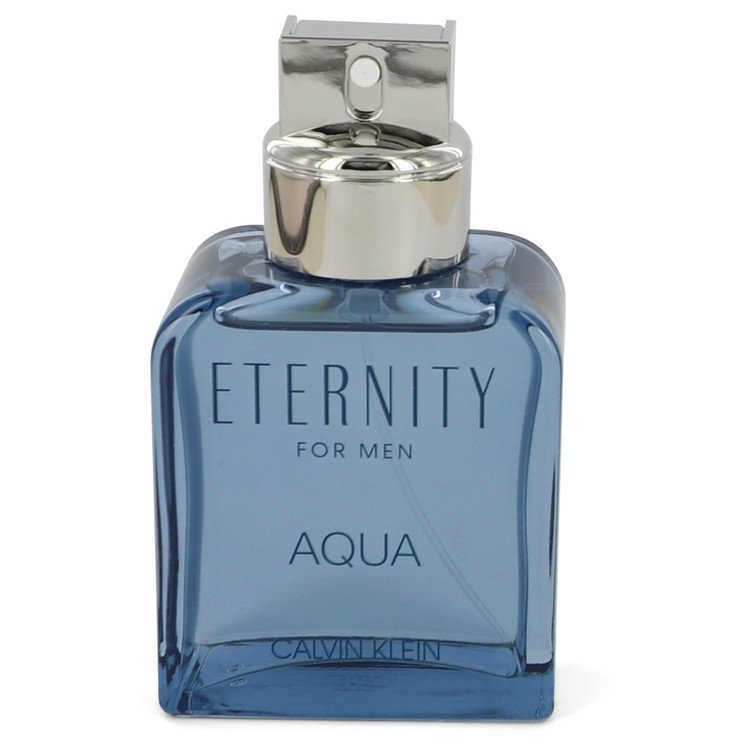 Eternity Aqua by Calvin Klein Eau De Toilette Spray (unboxed) 3.4 oz for Men - Thesavour