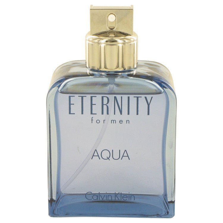 Eternity Aqua by Calvin Klein Eau De Toilette Spray (unboxed) 6.7 oz for Men - Thesavour