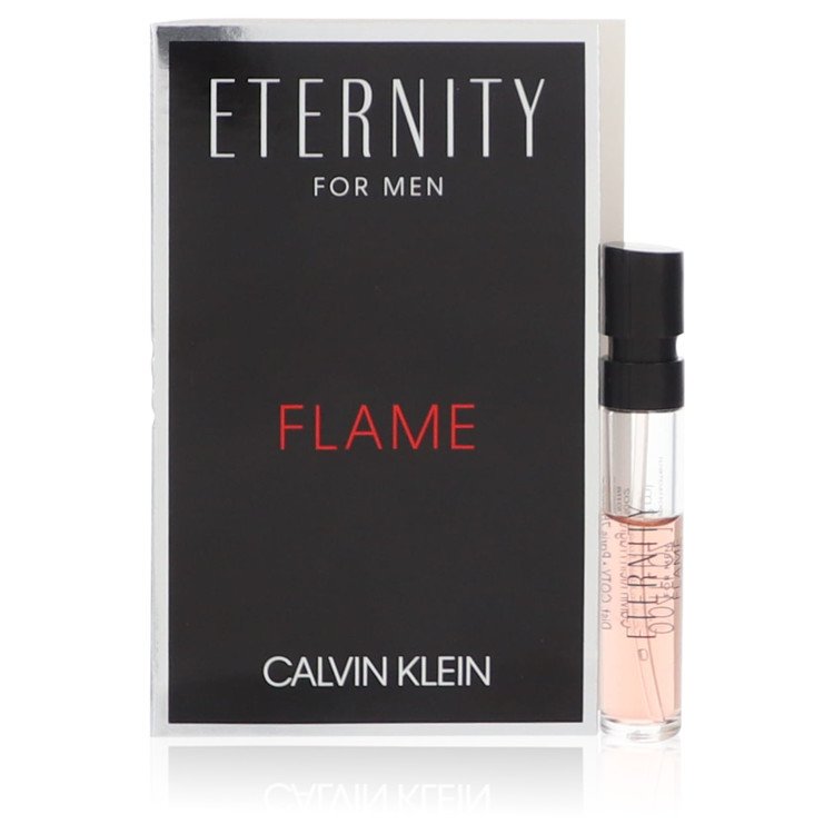 Eternity Flame by Calvin Klein Vial (sample) .04 oz for Men - Thesavour