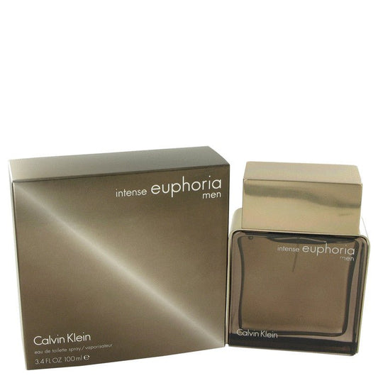 Euphoria Intense by Calvin Klein Eau De Toilette Spray 3.4 oz for Men - Thesavour