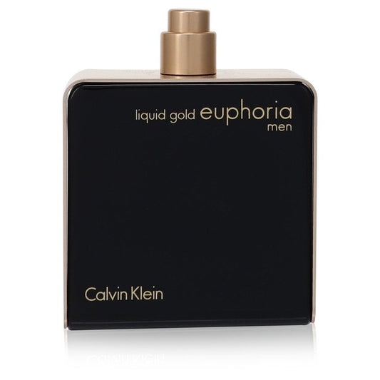 Euphoria Liquid Gold by Calvin Klein Eau De Parfum Spray (Tester) 3.4 oz for Men - Thesavour