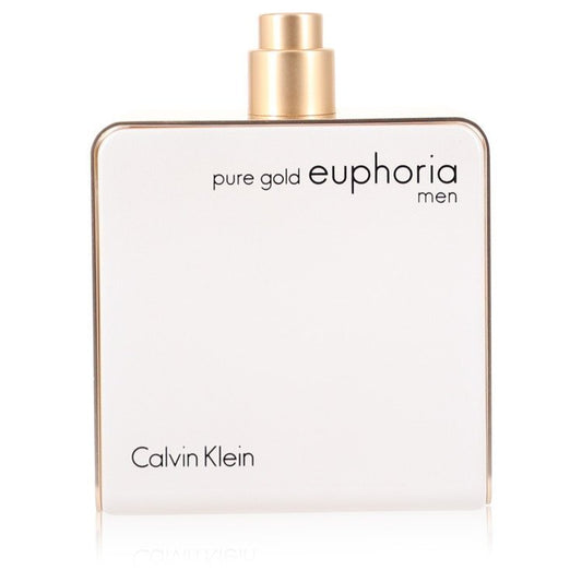 Euphoria Pure Gold by Calvin Klein Eau De Parfum Spray (Tester) 3.4 oz for Men - Thesavour