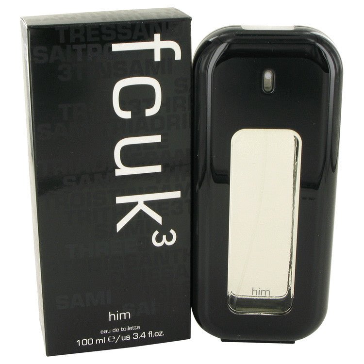 FCUK 3 by French Connection Eau De Toilette Spray. - Thesavour