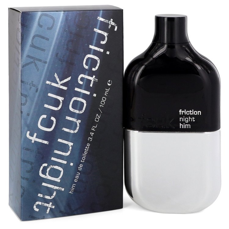 FCUK Friction Night by French Connection Eau De Toilette Spray 3.4 oz for Men - Thesavour