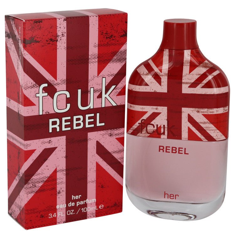 FCUK Rebel by French Connection Eau De Parfum Spray 3.4 oz for Women - Thesavour