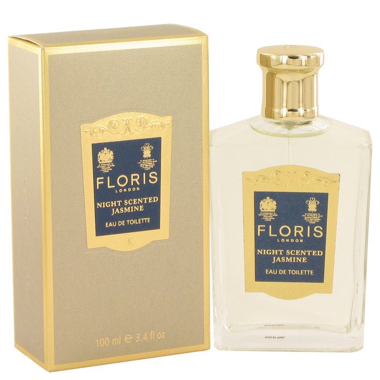 Floris Night Scented Jasmine by Floris Eau De Toilette Spray (unboxed) 3.4 oz for Women - Thesavour